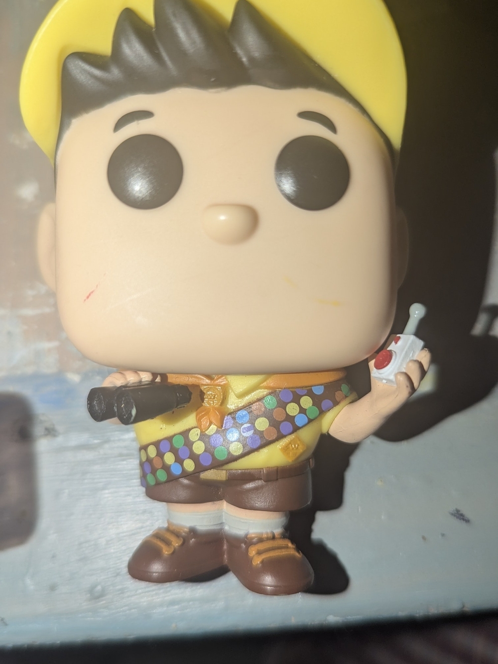 Russell the Boy Scout from Up Funko Pop Vinyl Figure - Yellow Outfit